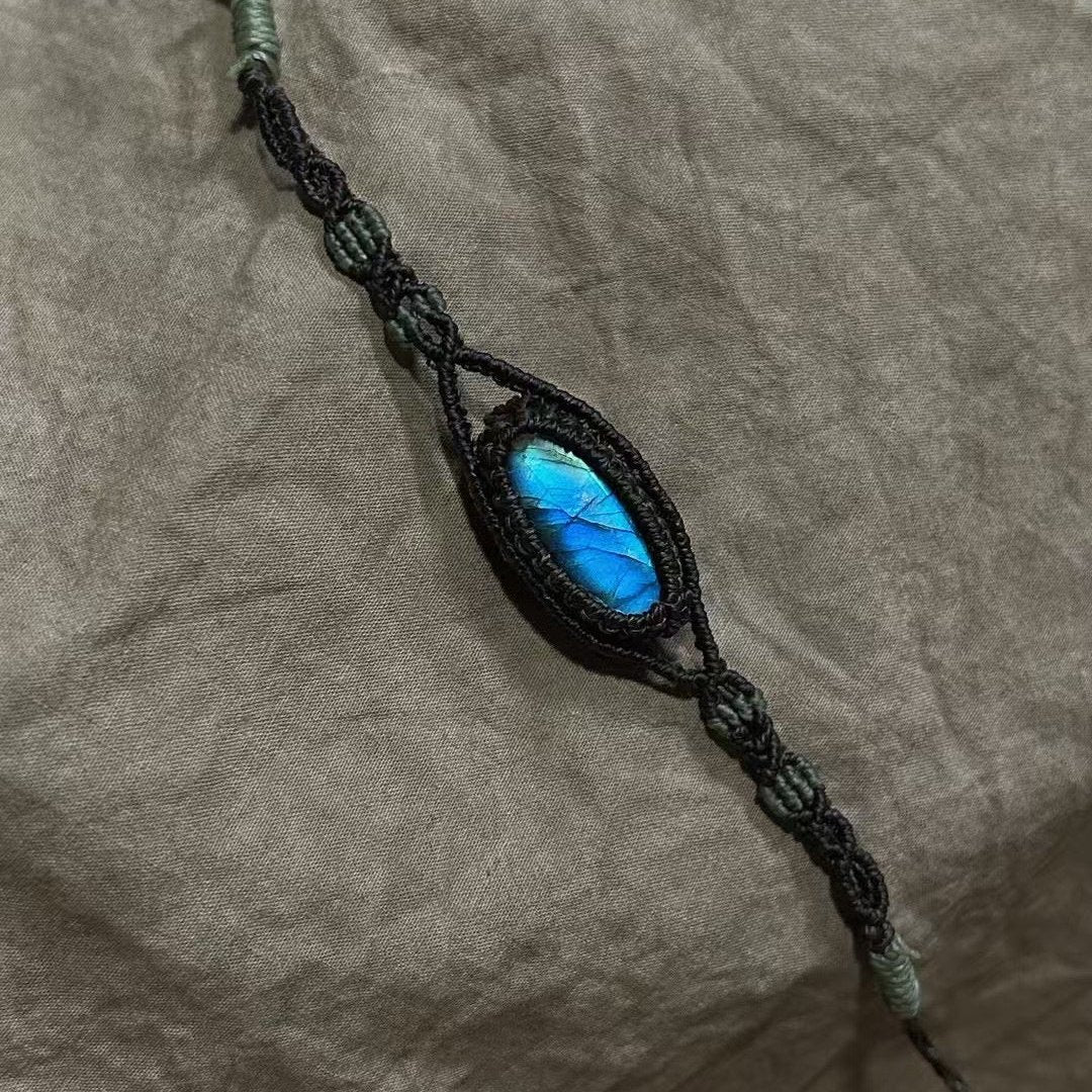 Labradorite Evil Eye Bracelet