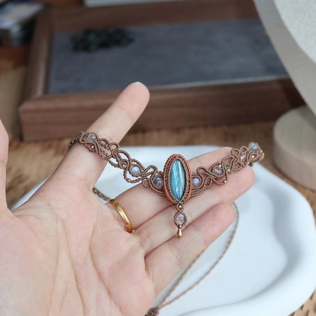 Forest Light Labradorite Necklace