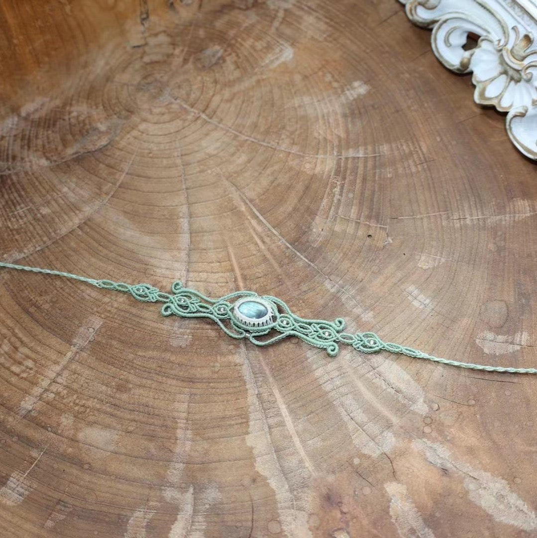 Melody of the Forest - Labradorite Bracelet