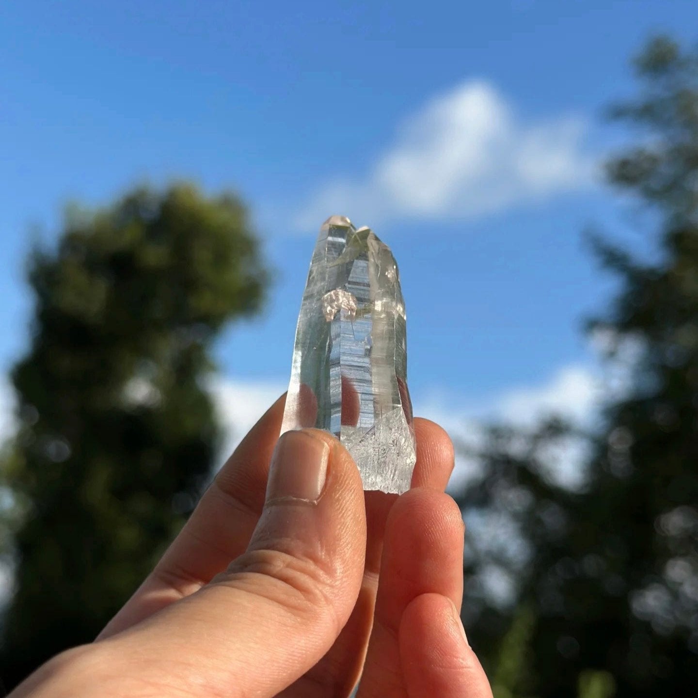 Celestial Harmony - Himalayan Clear Quartz and Moonstone Necklace