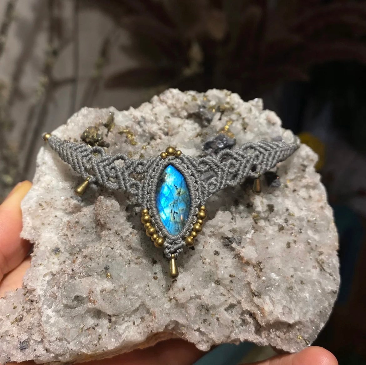Spring of the Soul - Labradorite Necklace