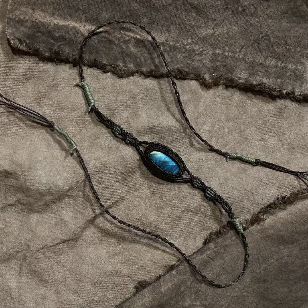 Labradorite Evil Eye Bracelet