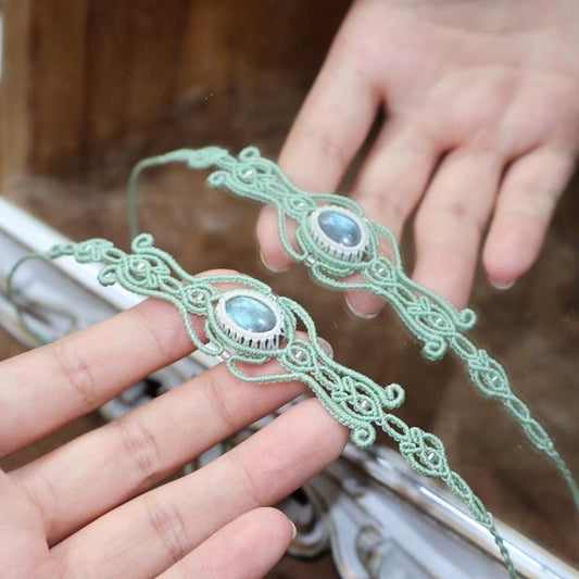 Melody of the Forest - Labradorite Bracelet