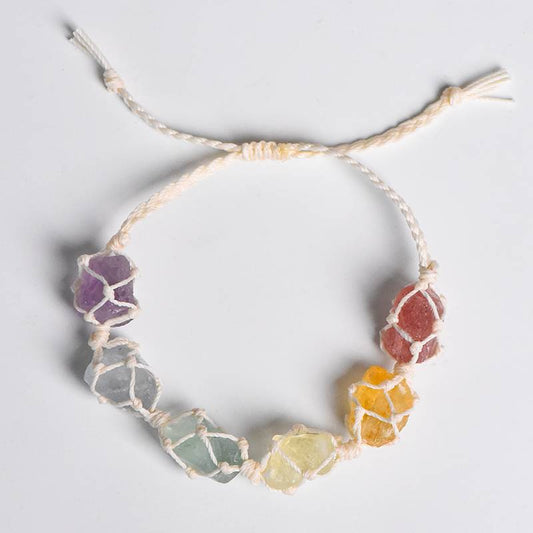 Garden of the Soul - Crystal Woven Bracelet