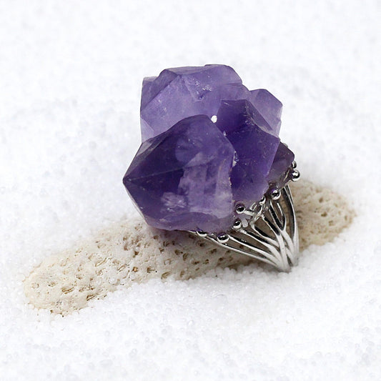 Intuition and Wisdom - Amethyst Ring