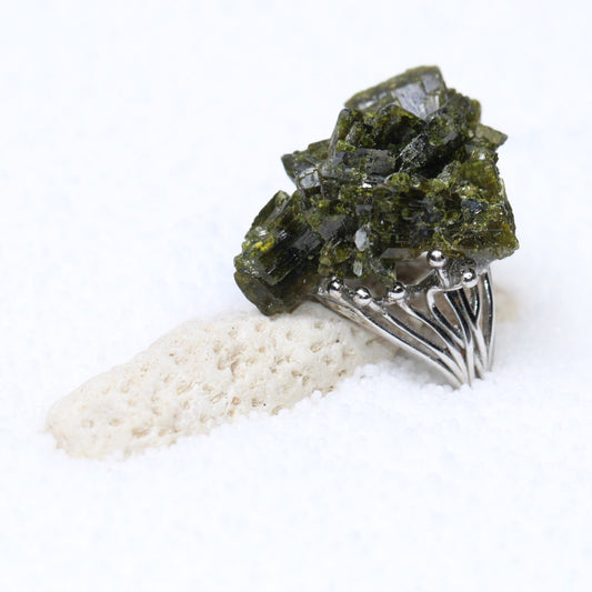 Spirit of the Earth - Epidote Ring