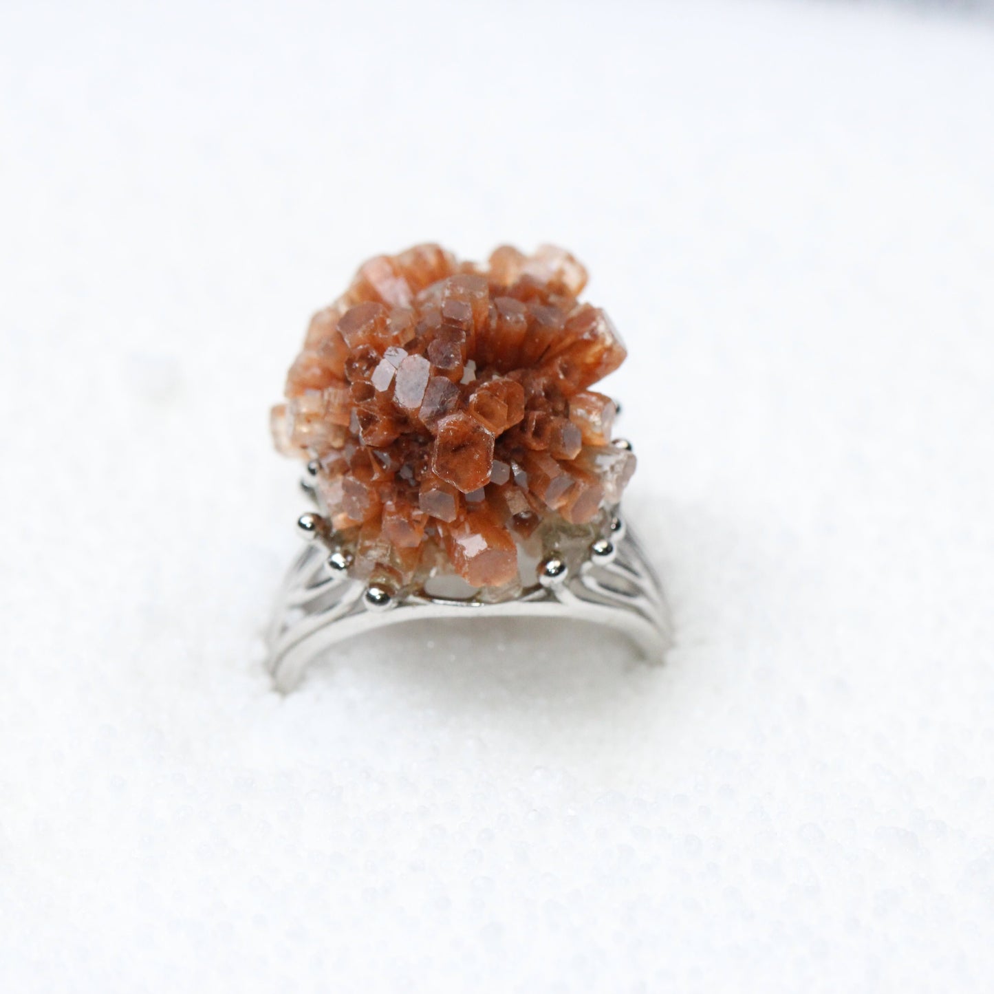 Soul of Snow - Aragonite Ring