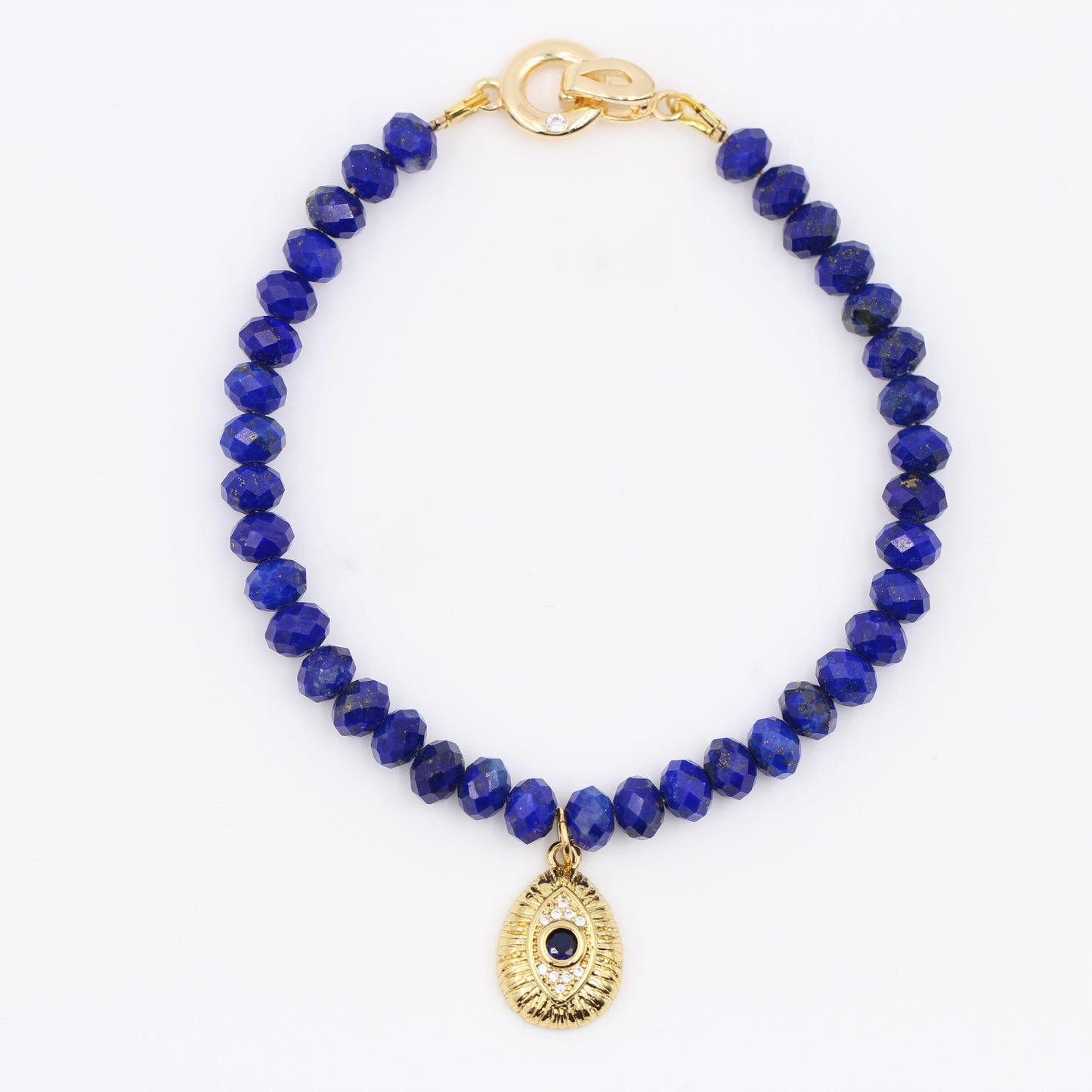 Guardian of the Divine Eye - Lapis Lazuli Bracelet